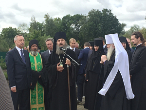 Члены Синодального отдела по монастырям и монашеству приняли участие в торжествах по случаю 150-летия со дня рождения прп. Силуана Афонского на малой родине святого