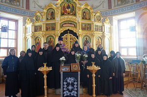 В Аносином монастыре состоялся день памяти прмц. Дарии (Зайцевой)
