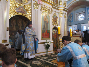 В Заиконоспасском монастыре встретили престольный праздник