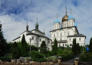 Новоспасскому монастырю преподнесли в дар портрет Вел. кн. Сергея Александровича Романова