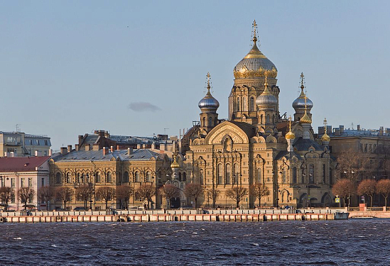 Храм Успения Пресвятой Богородицы Санкт-Петербургского подворья Оптиной пустыни