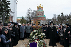 В Крещенский сочельник в Преображенском монастыре г. Кирова состоялся чин великого освящения воды