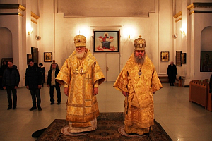 Митрополит Виктор в Нило-Столобенской пустыни возглавил празднование свт. Нектарию Тобольскому