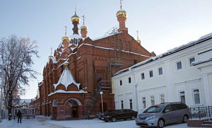 Митрополит Георгий совершил Божественную литургию в Свято-Успенском мужском монастыре – Саровской пустыни 