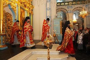 В Ново-Иерусалимском монастыре состоялось сугубое торжество в день памяти св. мч. Татианы