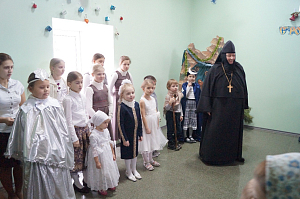 В Аносином монастыре состоялась Рождественская елка