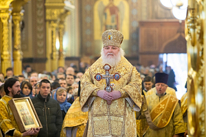 Митрополит Арсений возглавил престольный праздник в Николо-Угрешском монастыре