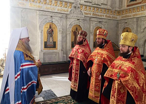 Избранные епископами монашествующие Русской Православной Церкви возведены в сан архимандрита