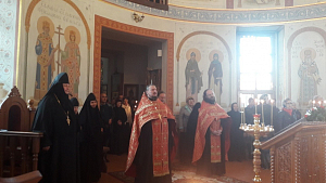 В Аносином монастыре состоялся престольный праздник