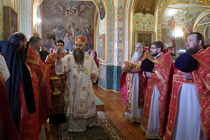 В Спасо-Преображенском монастыре г. Арзамаса освятили придел во имя Свт. Николая Чудотворца 