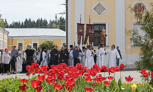В Вознесенской Давидовой пустыни отметили престольный праздник 