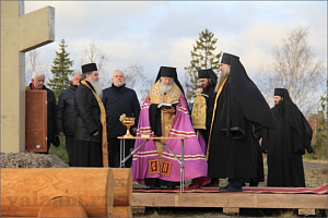 На Валааме заложен новый скит в честь Апостола Андрея Первозванного