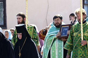 В Корецком монастыре пребывала мироточивая икона прп. Гавриила (Ургебадзе)