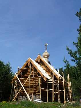 Скит Германа Аляскинского Валаамского монастыря на о. Байонный