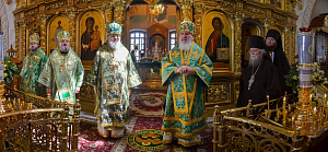 В Оптиной пустыни отпраздновали обретение мощей прп. Амвросия Оптинского