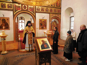 В Андреевском монастыре состоялся престольный праздник