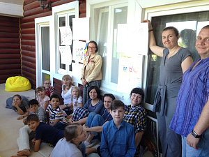 На подворье Марфо-Мариинской обители в с. Владычня состоялось открытие пилотного проекта Центра семейного устройства