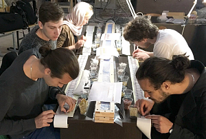 В Александро-Невском Ново-Тихвинском монастыре г. Екатеринбурга проходили производственную практику студенты МАРХИ 