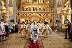 В Валаамском монастыре состоялся престольный праздник Преображения Господня