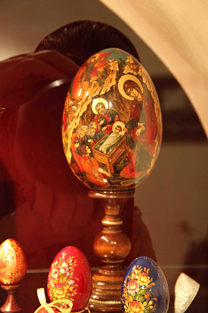 В музее Новоспасского монастыря начала свою работу  пасхальная выставка