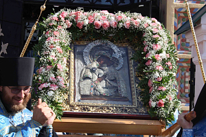 В Новоспасском монастыре будет пребывать  почитаемый список Толгской иконы Божией Матери