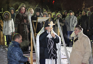 Праздник Крещения Господня в Кресто-Воздвиженском монастыре