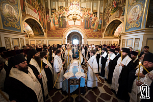 В Киево-Печерской лавре состоялось отпевание митрополита Иринея