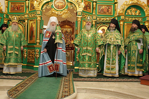 Митрополит Ювеналий возглавил торжества Московской областной епархии по случаю 700-летия со дня рождения преподобного Сергия Радонежского