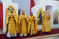 На подворье Свято-Сергиевского монастыря Саратовской и Вольской епархии в с. Ивановке совершена первая Литургия