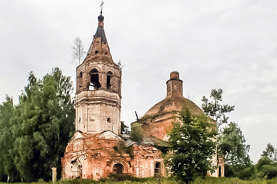Храм в честь Преображения Господня, с. Обёзово, подворья Николо-Шартомского мужского монастыря