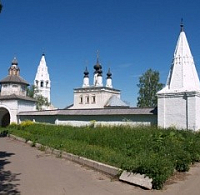 Свято-Александровский  мужской монастырь города Суздаля 