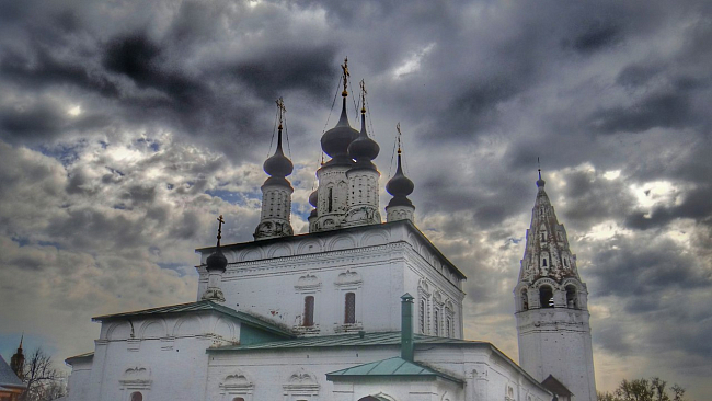 Ризоположенский женский монастырь города Суздаля