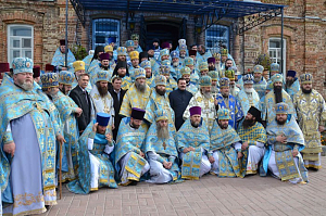 Блаженнейший митрополит Киевский Онуфрий возглавил престольный праздник в Софрониево-Молченском монастыре Конотопской епархии