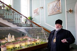 Глава Комитета ГД по развитию гражданского общества С.А. Гаврилов и и епископ Кронштадтский Назарий обсудили вопросы взаимодействия городских властей и крупнейшего монастыря северной столицы