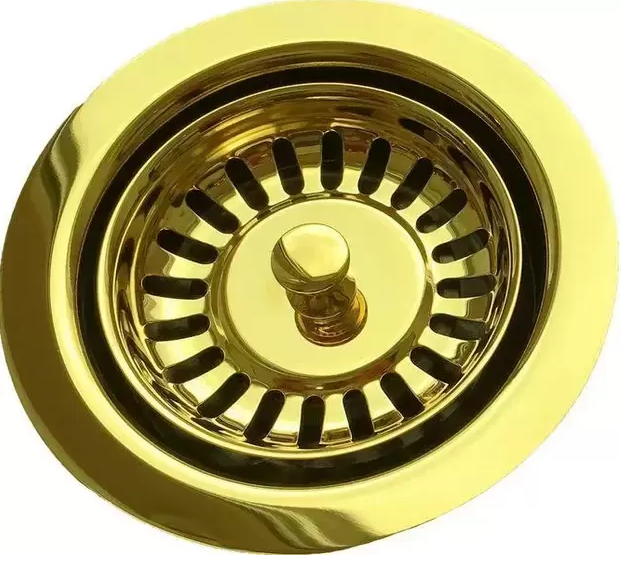 Bone Crusher металлическая горловина LB9143+LB9138, глянцевое золото