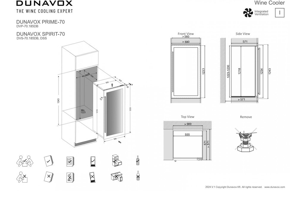 Dunavox DVS-70.185DB