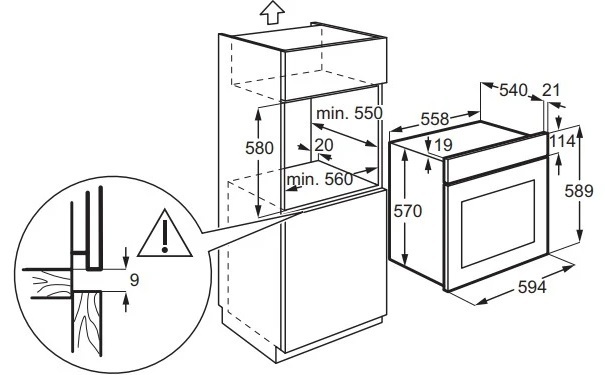 Electrolux EOD3H40BX