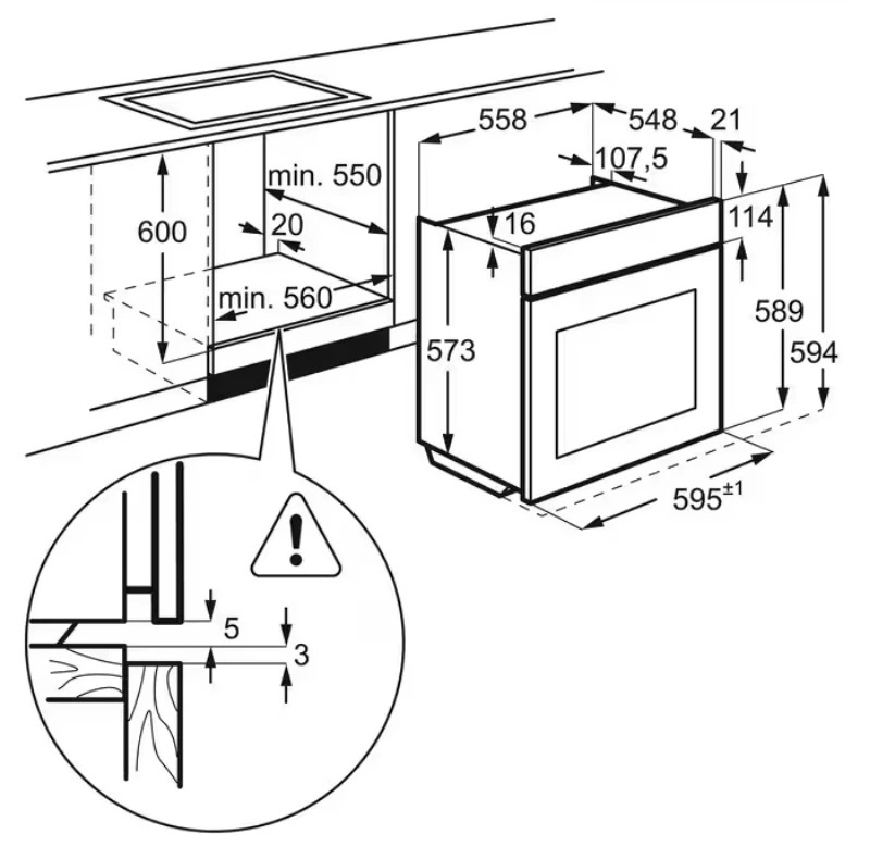 Electrolux EOD6P77WZ