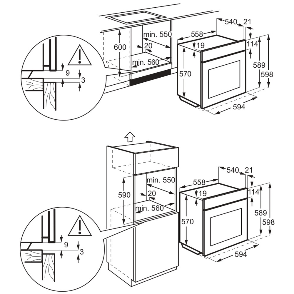 Electrolux COF6P76BX