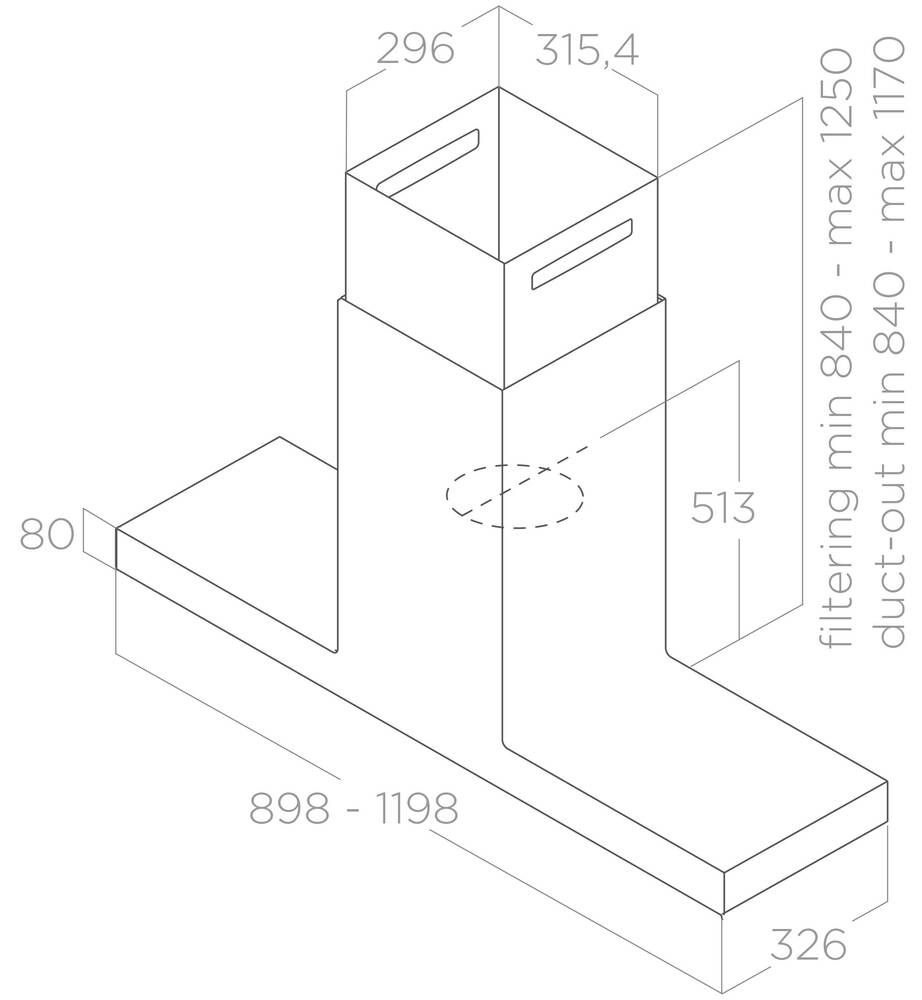 ELICA HAIKU DRY ISL @  BLRO/A/120x32