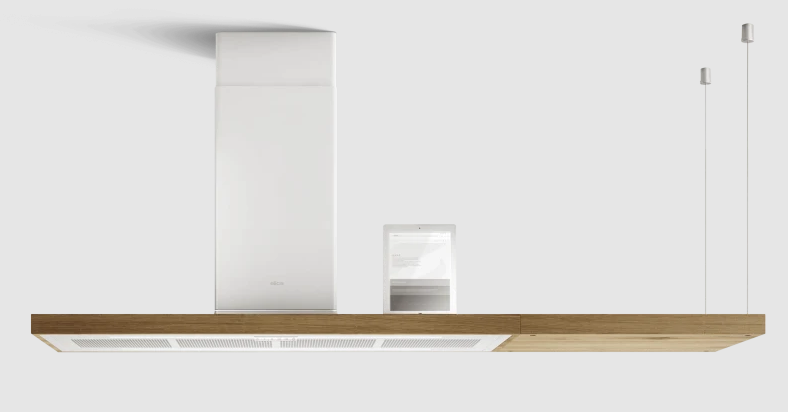 ELICA BIO ISLAND WH/A/120X53 ROVERE