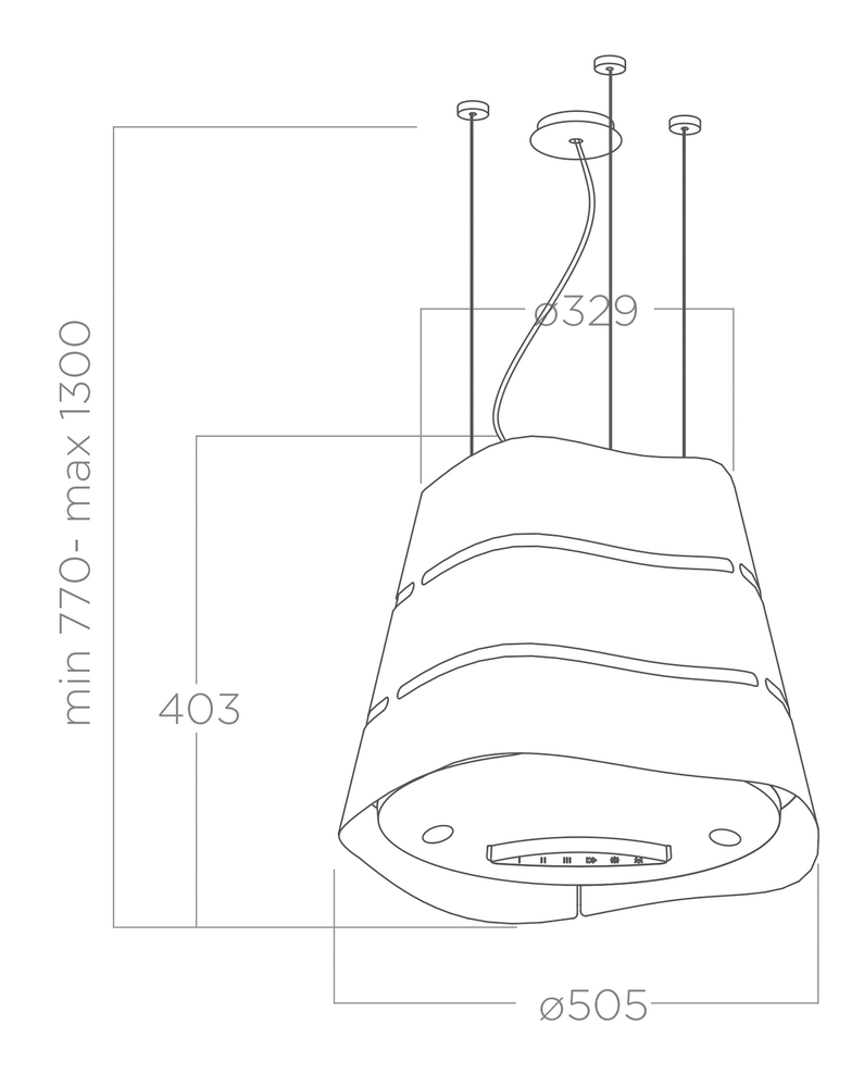 ELICA WAVE UX BL MAT/F/51