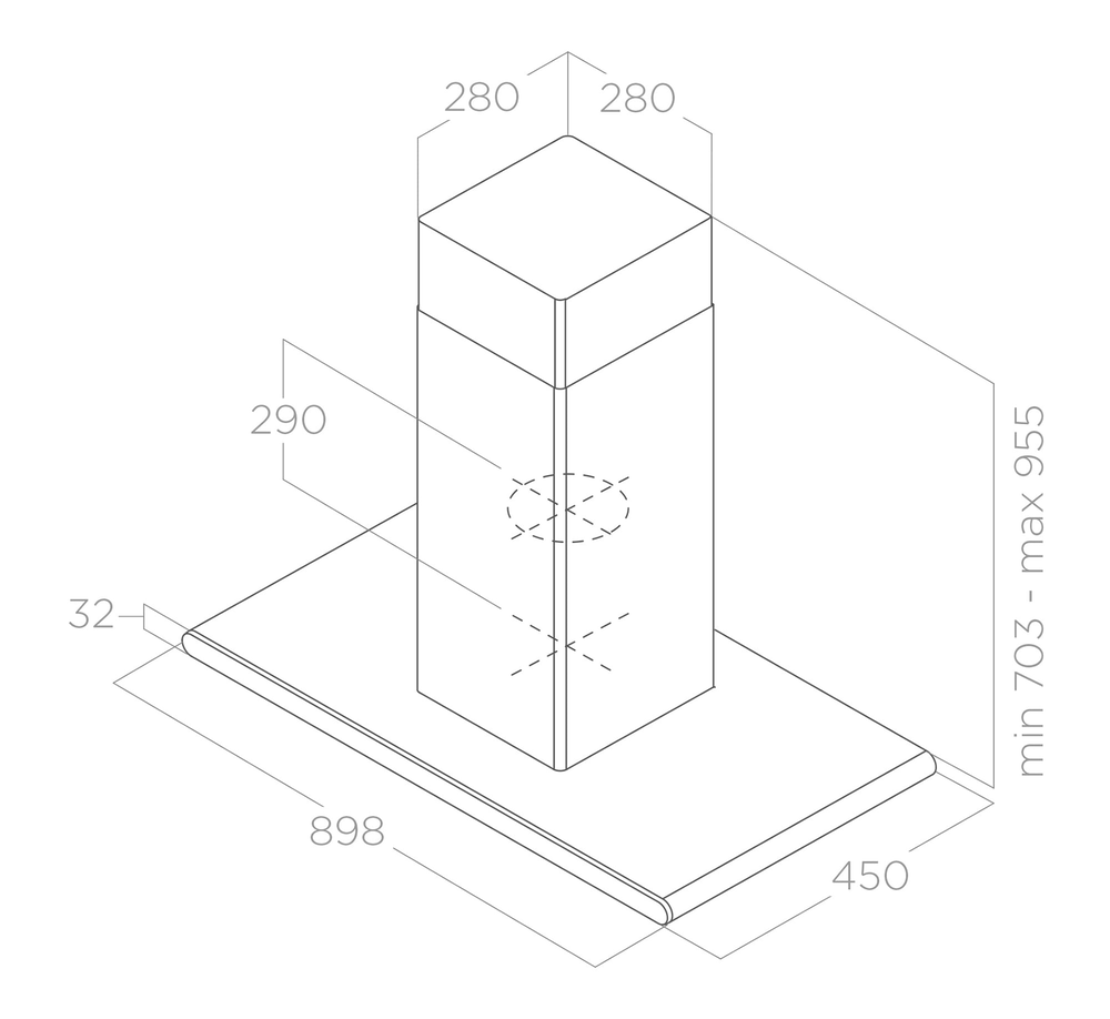 ELICA GALAXY ISLAND BLIX/A/90X45