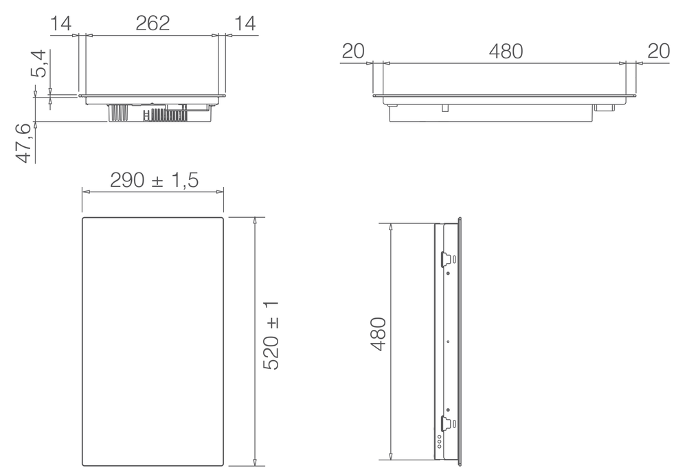 ELICA RATIO CONNEX 302 PLUS BL