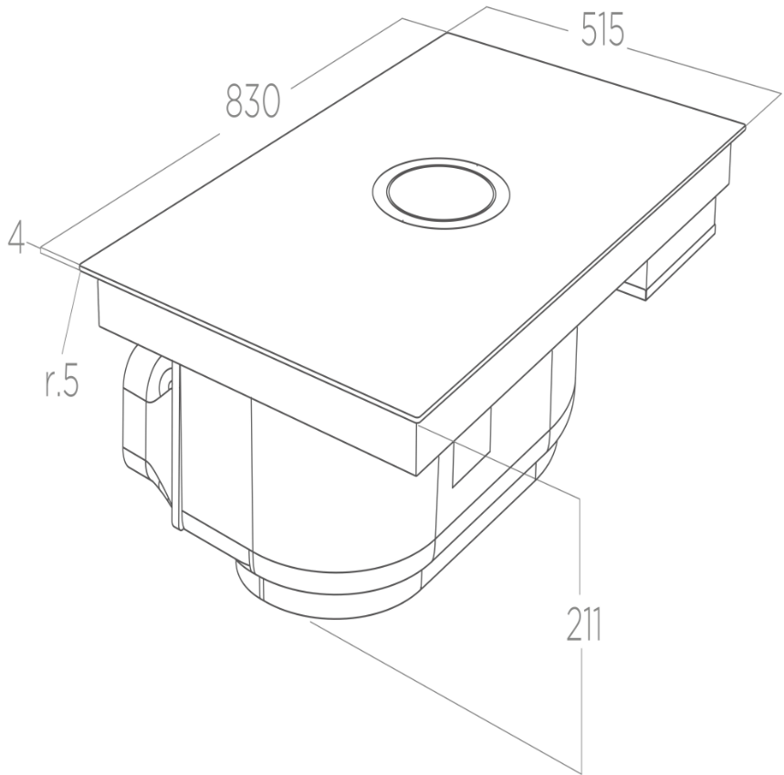 ELICA NIKOLATESLA SWITCH GLOW EVO BL/A/83