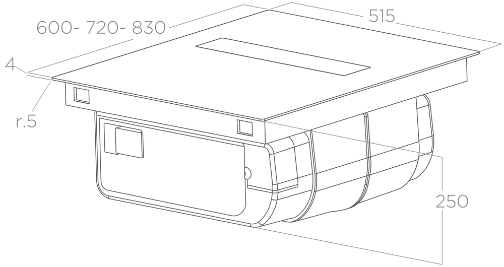 ELICA NIKOLATESLA VELVET BL/A/60