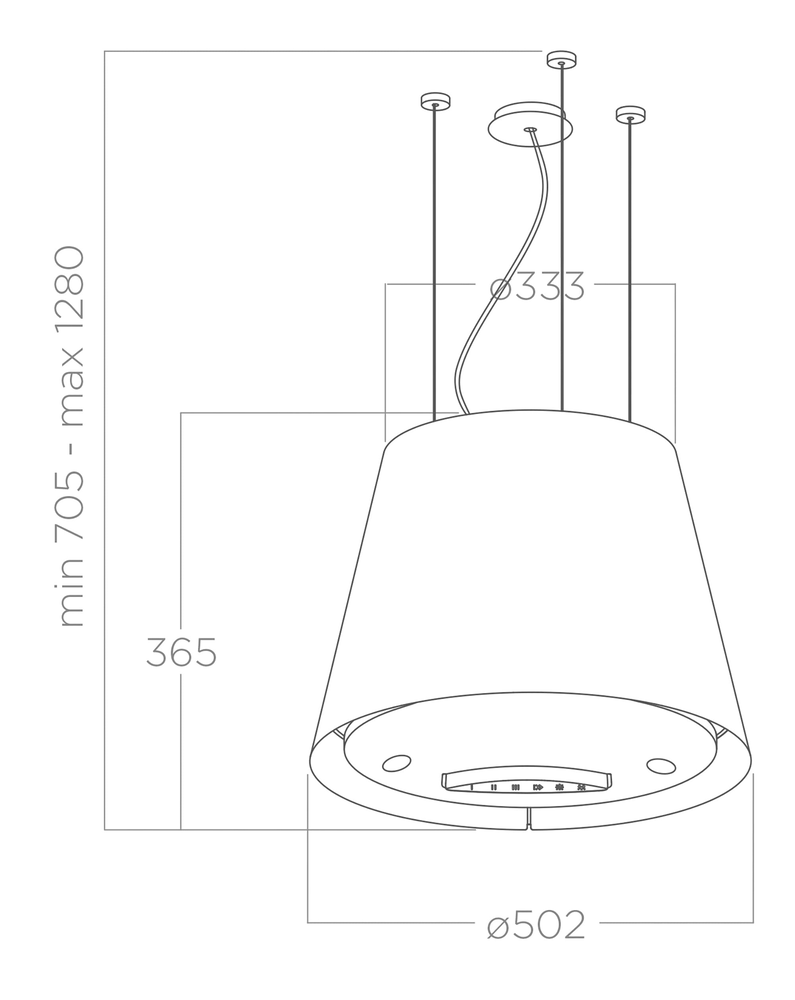ELICA EASY UX IX/F/50