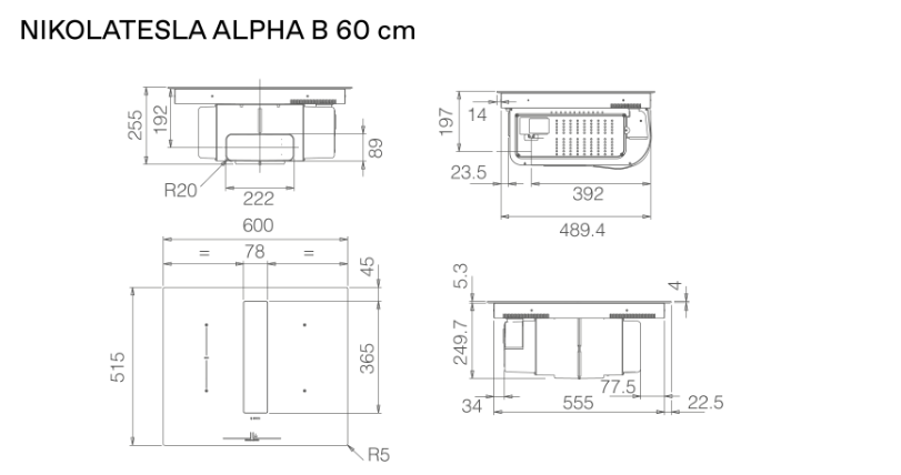 ELICA NIKOLATESLA ALPHA B BL/A/60