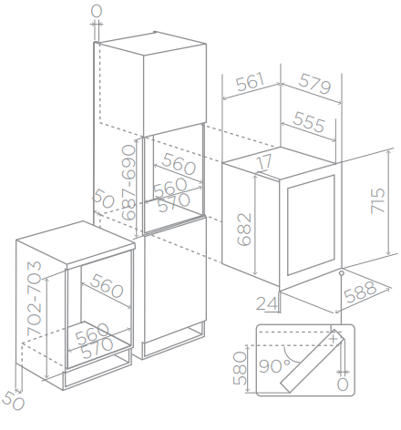 ELICA VERITAS BI36 BL