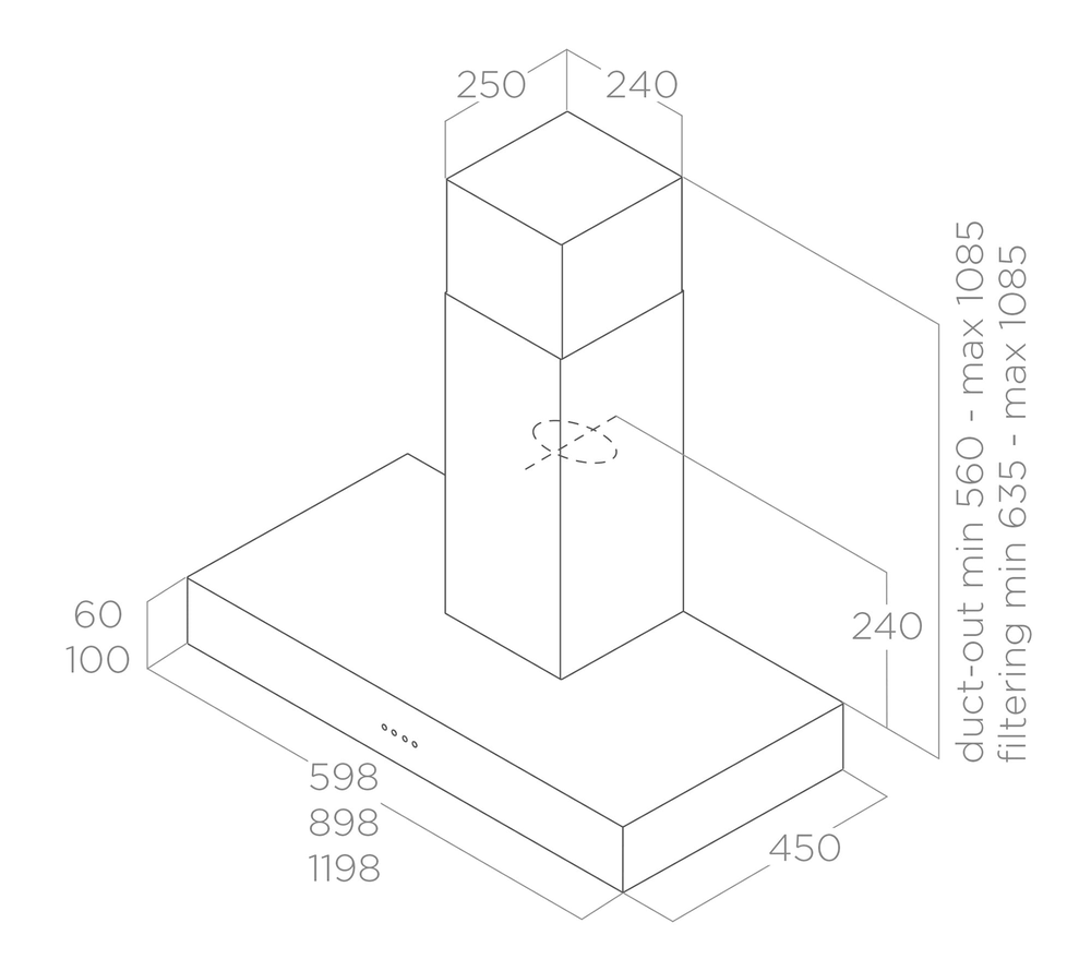 ELICA SPOT NG H6 IX/A/90